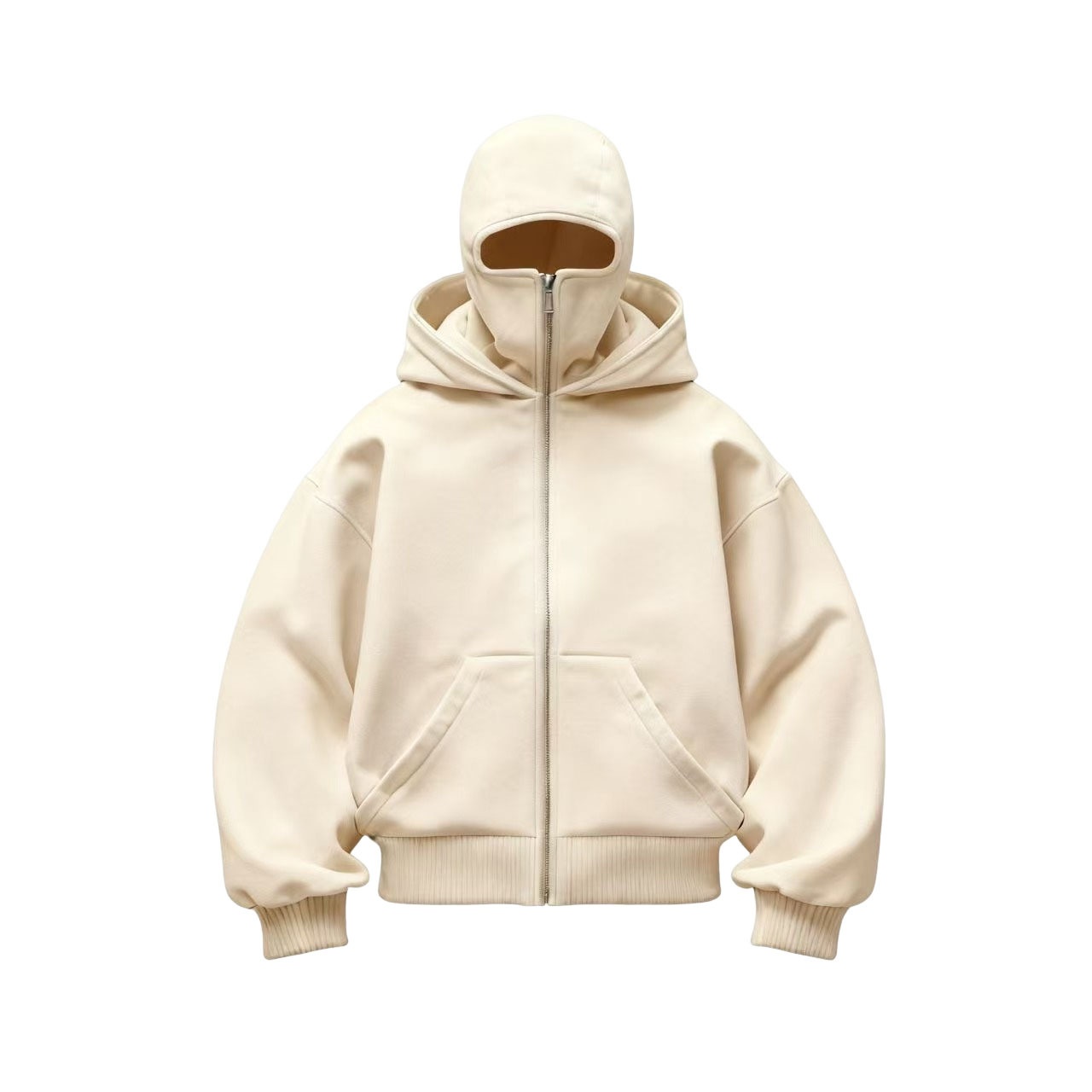 boy Boy Cross-Border European American Style Plain Ins New Zipper Hooded Sweatshirt Jacket For Men And Women Double Hood Autumn_voghion.com