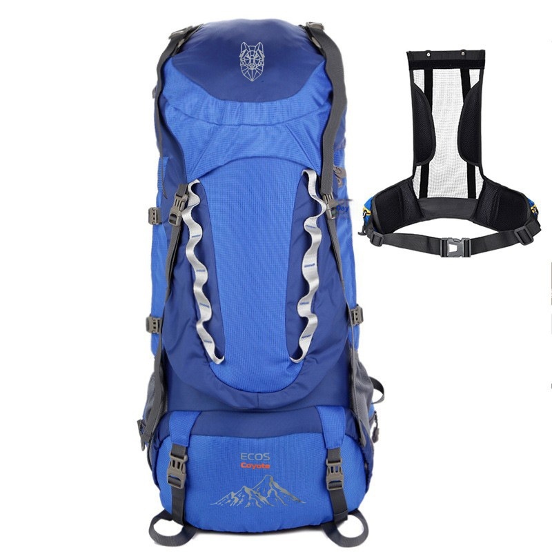 ActiveGo New Professional Mountaineering 80L Outdoor Backpack Double Shoulder Bag For Men, Large Capacity Travel Rucksack, One_voghion.com