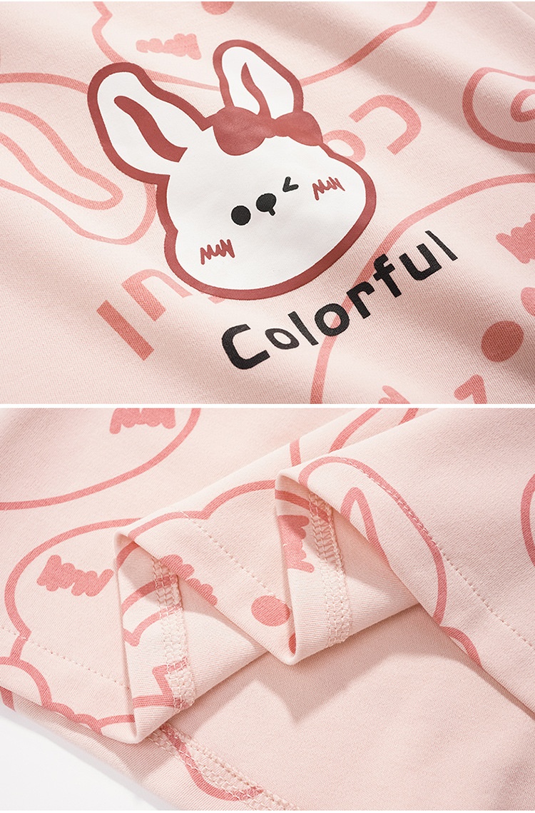 ChicShe Women's Pajamas Autumn 2023 New Pure Cotton Long Sleeve High-end Korean Style Casual Loose Double-sided Kimono Set_voghion.com