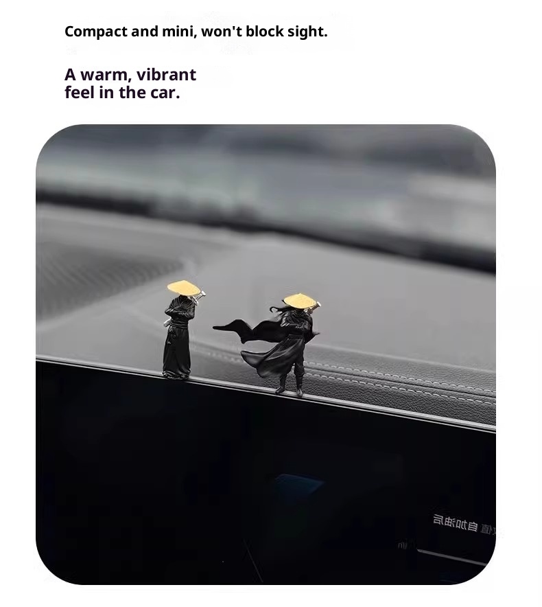 Decorazione per interni "Wulin Swordsman" Celebrità di Internet maschile 5 nuovi accessori per console centrale per auto_voghion.com