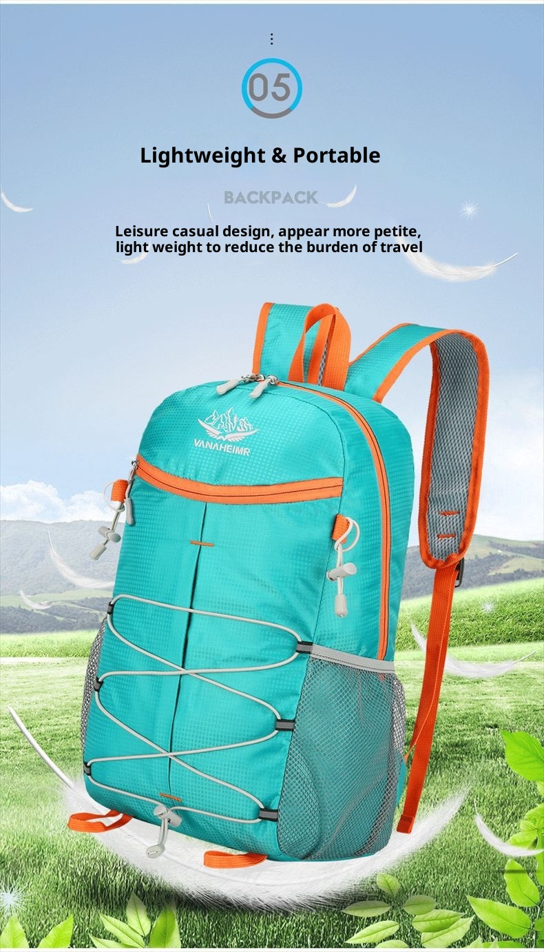 ActiveGo Fold Sports Outdoor Practical Multi-Functional Casual Hiking Bag Large Capacity Mountaineering Cycling Backpack_voghion.com