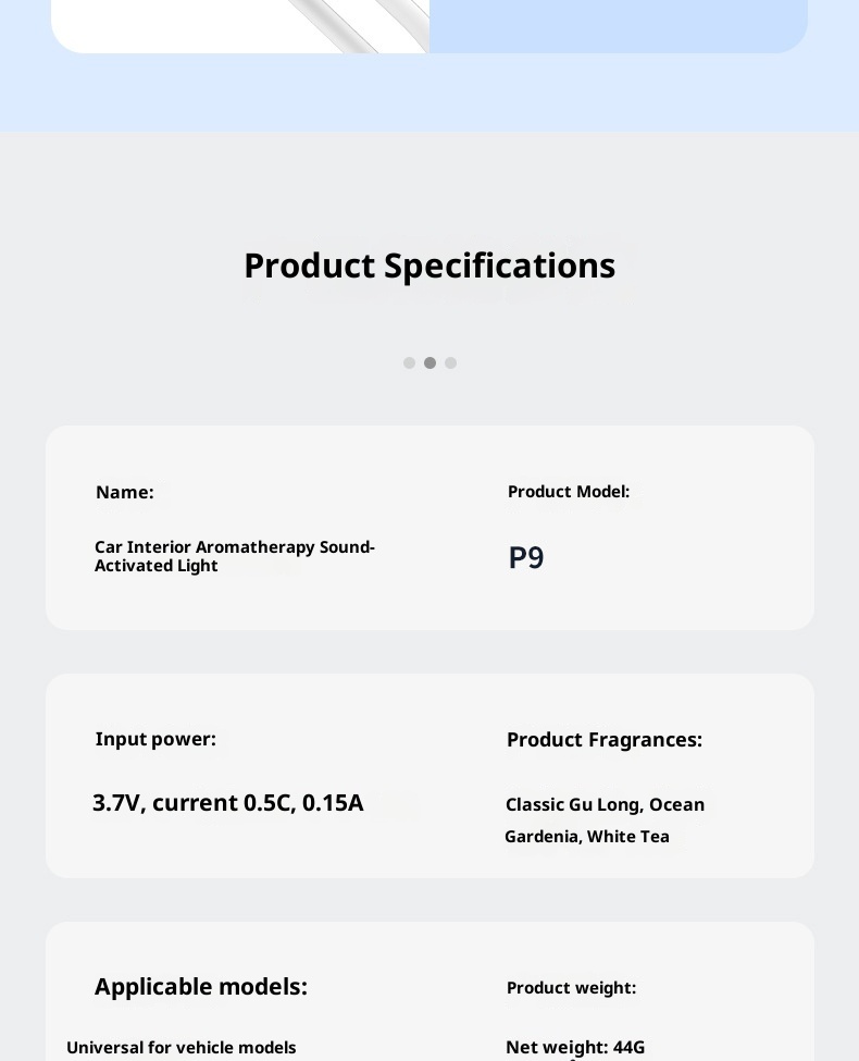 Geräuschaufnahme, Raumluft, Duft aus der Lüftungsöffnung, Autoinnenraum, Rhythmuslicht, leuchtende Brille, Bärendekoration_voghion.com