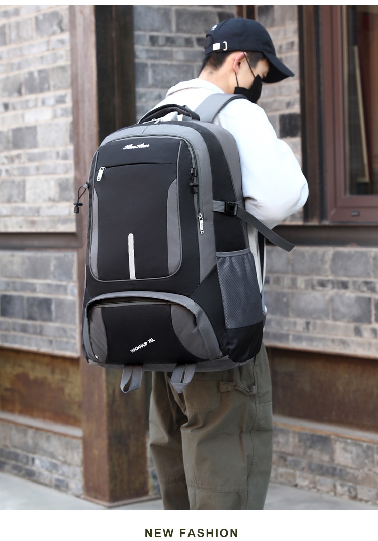 ActiveGo Sınır Ötesi Özel Sırt Çantası Erkekler ve Kadınlar İçin, Büyük Kapasiteli Su Geçirmez Seyahat Açık Hava Yürüyüş Çantası Toptan İş_voghion.com