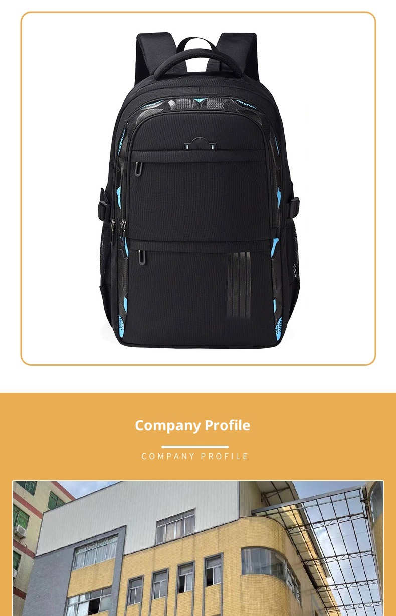 ActiveGo In Stock Korean Version Large Capacity Personality Multi-Functional School Bag Men's Business Travel Backpack Commuting_voghion.com