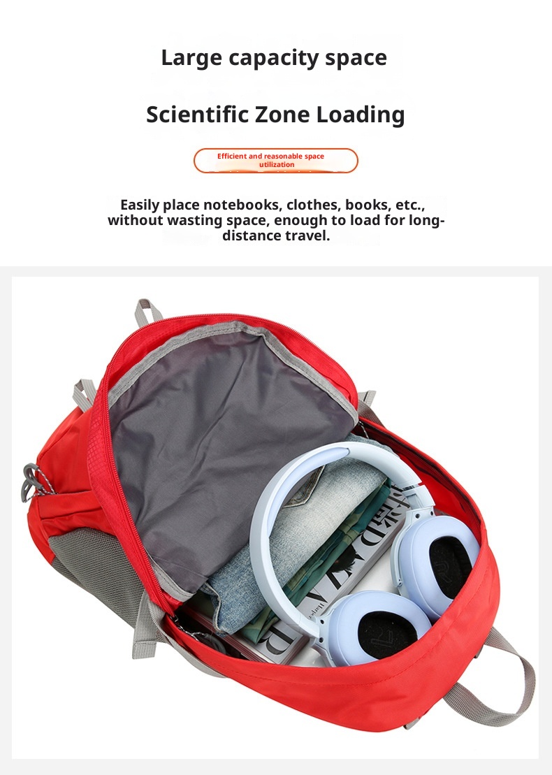 ActiveGo Outdoor Ultra-Light Portable Hiking Backpack For Men And Women, Sports Casual Travel Backpack, Large Capacity_voghion.com