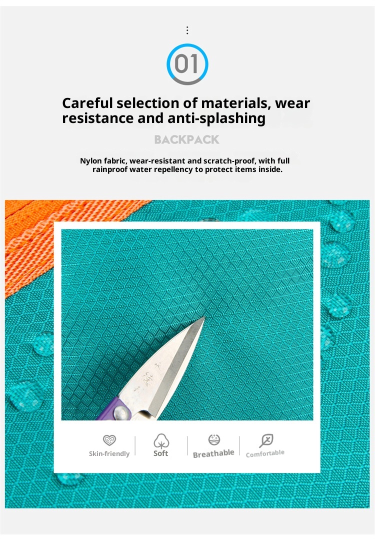 ActiveGo Large Capacity Foldable Cycling Mountaineering Casual Backpack Outdoor Multifunctional Sports Bag_voghion.com