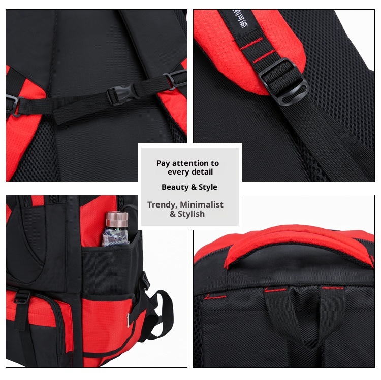 ActiveGo Cross-border Foreign Trade Extra Large Capacity Men's Travel Backpack Casual Sports Style Luggage Hiking School Bag_voghion.com