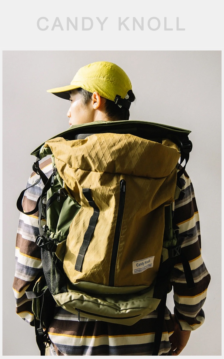 ActiveGo Wanderrucksack mit großem Fassungsvermögen, wasserdicht, professionell, leicht, für Damen und Herren, Doppeltragegestell_voghion.com