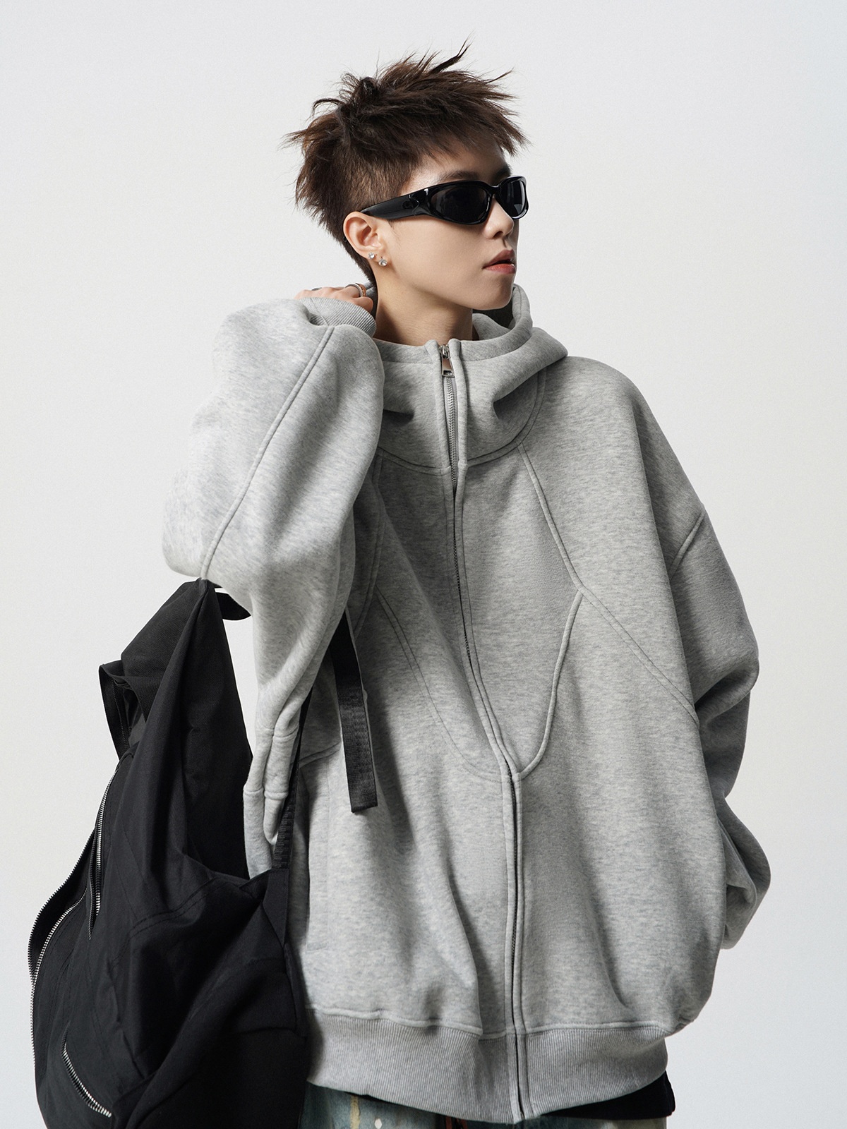 Junge Amerikanisches Schwergewicht Dconstructed Für Mn Winter Trndy Brand Design Patchwork Swatshirt High Strt Cool Coupl_voghion.com