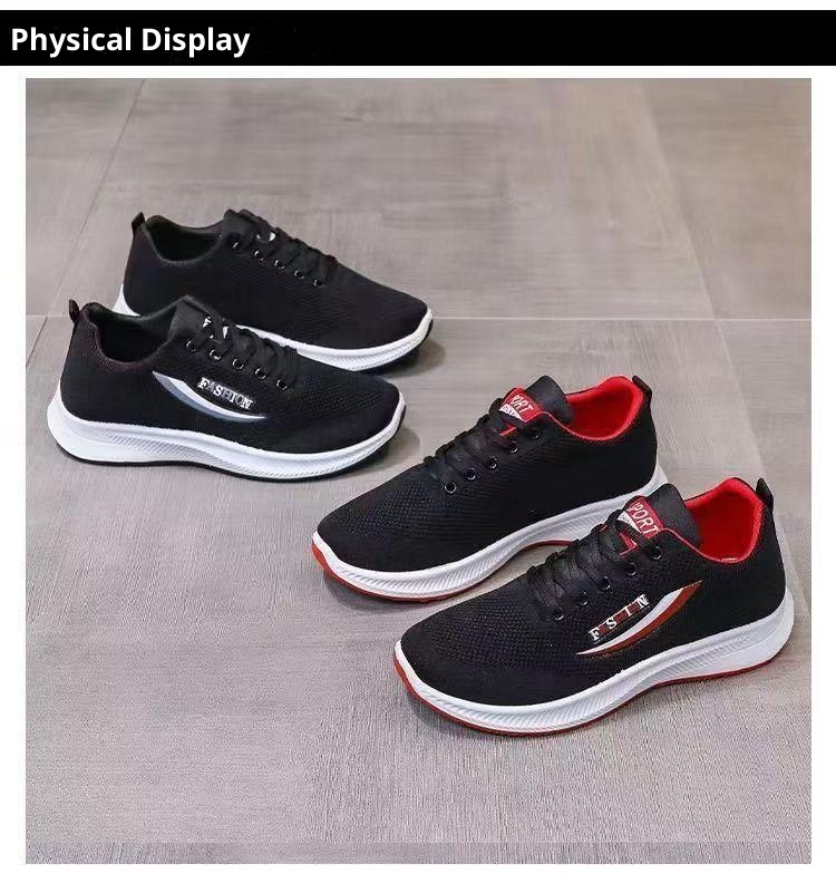 ActiveGo Laufschuhe für Herren, Herbst und Winter, rutschfest, weiche Sohle, strapazierfähig, kariert, Freizeitschuhe für Herren_voghion.com