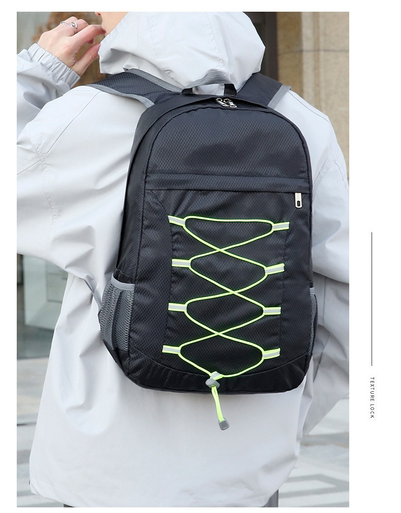 ActiveGo Outdoor Faltbarer Rucksack für Damen und Herren, Multifunktionaler Wander-, Sport- und Reiserucksack, Großes Fassungsvermögen, Tragbar zum Klettern_voghion.com