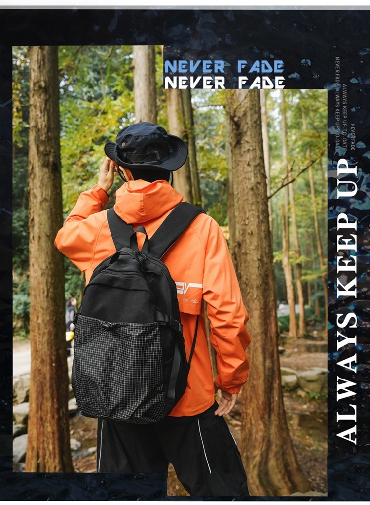 ActiveGo Outdoor Hiking Mountaineering Men's Lightweight Casual Travel Large Capacity Sports Trendy Brand Backpack Student School_voghion.com