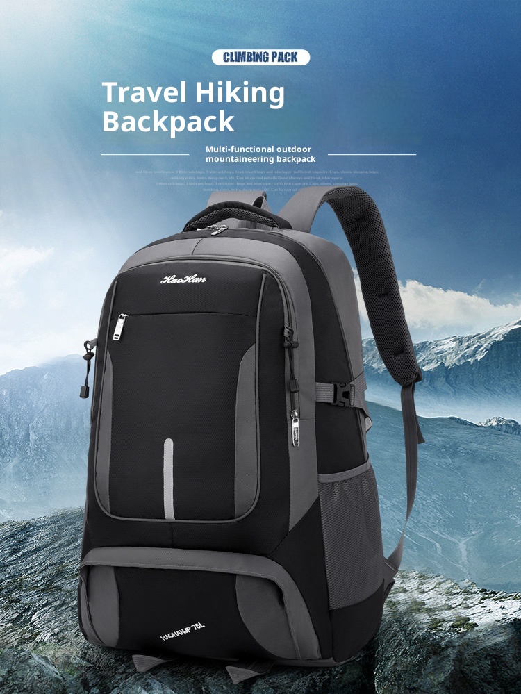 ActiveGo Sınır Ötesi Özel Sırt Çantası Erkekler ve Kadınlar İçin, Büyük Kapasiteli Su Geçirmez Seyahat Açık Hava Yürüyüş Çantası Toptan İş_voghion.com