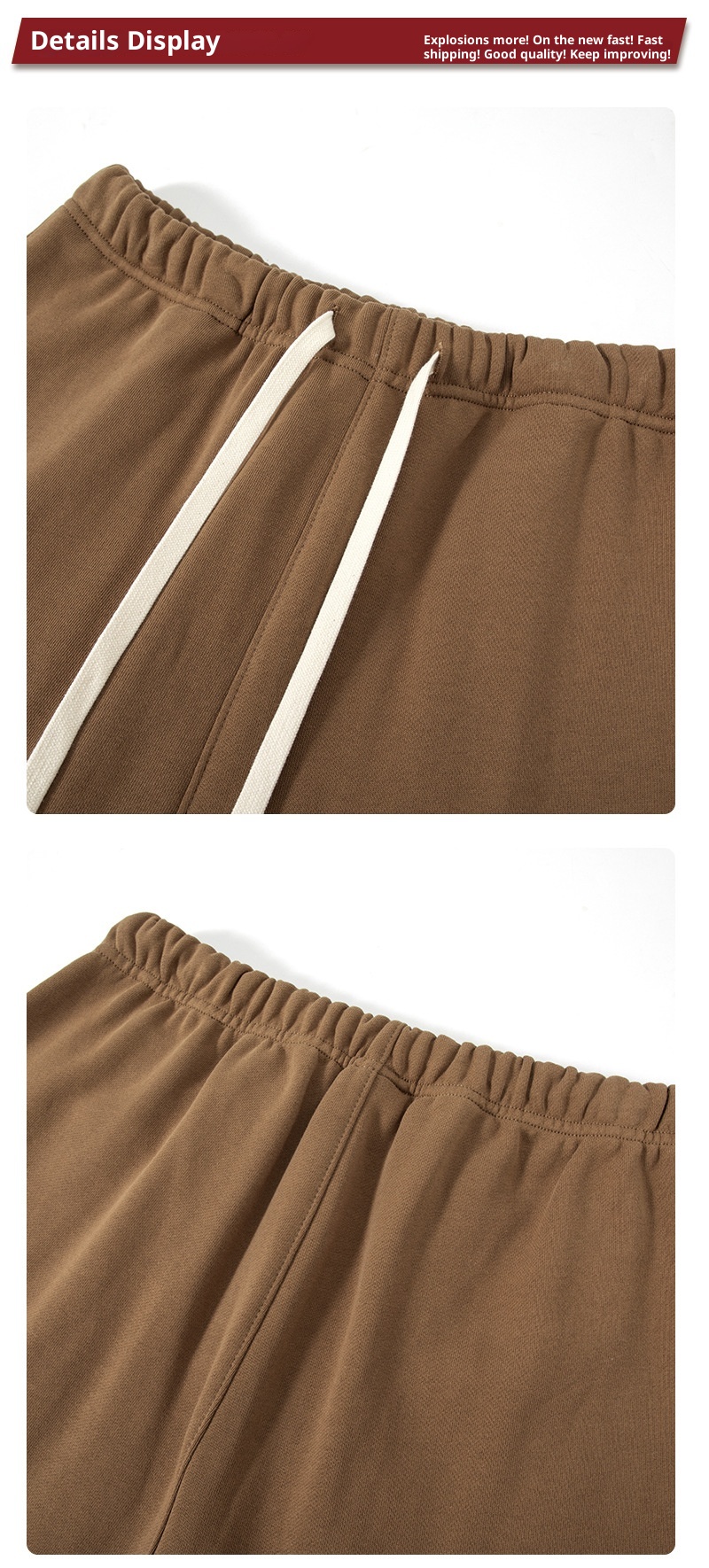 ragazzo Ragazzo KITE Abbigliamento Uomo Autunno Inverno 2025 Stile Americano Transfrontaliero Largo Tinta Unita Basic 430G Puro Cotone Con Cappuccio_voghion.com