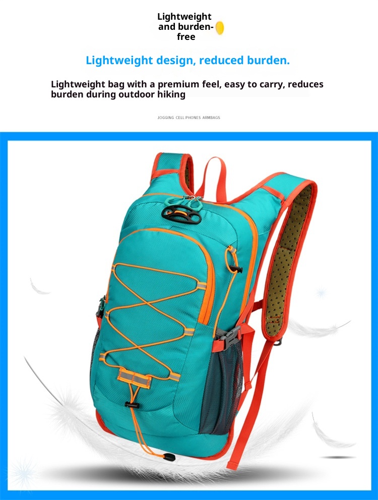 ActiveGo 2025 Cross-Border New Waterproof Cycling Travel Large Capacity Wear-Resistant Sports Polyester Outdoor Backpack_voghion.com