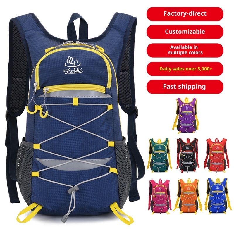 ActiveGo Cross-border Outdoor Hiking Bag Men Portable Sports Cycling Women Casual Travel Large Capacity Lightweight Backpack_voghion.com