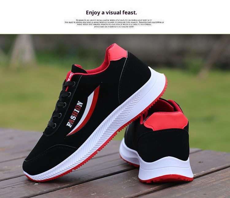 Fabricante ActiveGo, venta al por mayor transfronteriza, zapatillas deportivas informales de algodón para hombre, primavera 2025, nuevas, de un solo lado y estilo único._voghion.com