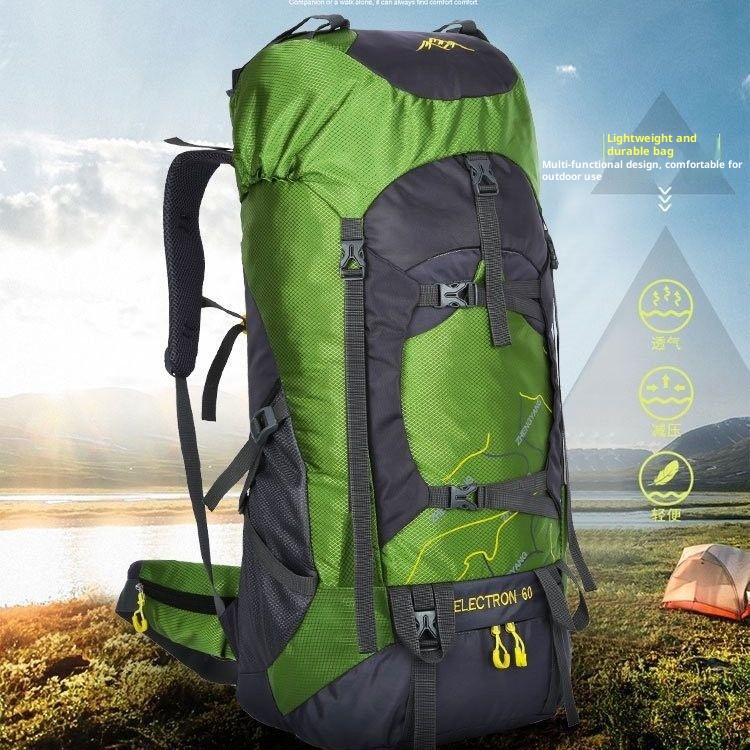 Sac à dos ActiveGo Outdoor Mountaineering pour hommes et femmes, grande capacité, léger et imperméable, idéal pour la randonnée et les voyages._voghion.com