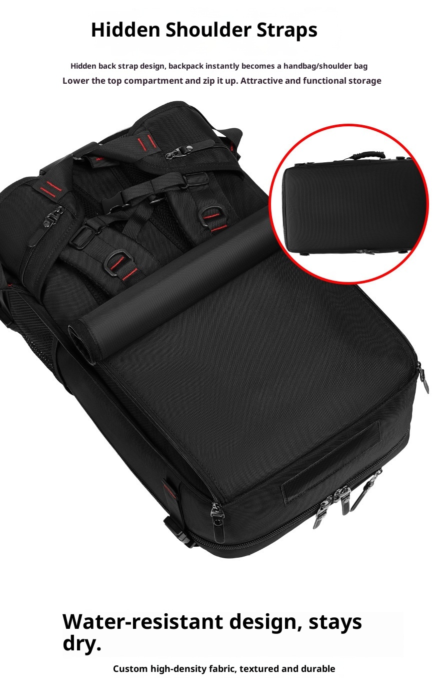 ActiveGo Hot Selling Foreign Trade Cross-Border Men's Travel Backpack Outdoor Sports Capacity Waterproof Extra Large Hiking Bag_voghion.com