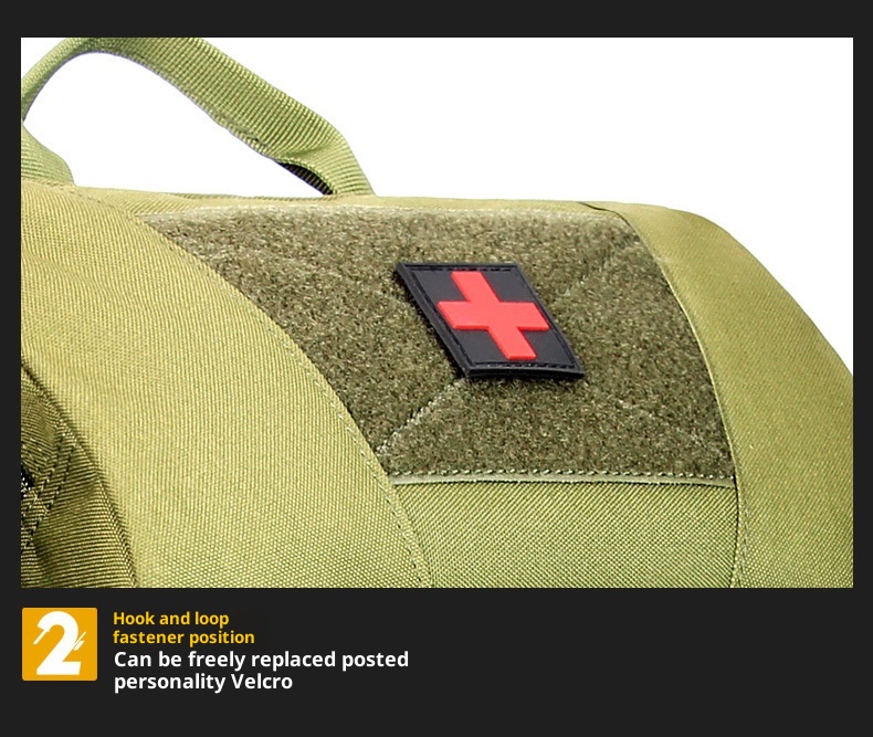 ActiveGo Op voorraad Tactische wandel-, outdoor- en medische rugzak met grote capaciteit, kamperen, bergbeklimmen, EHBO-tas, multifunctioneel_voghion.com