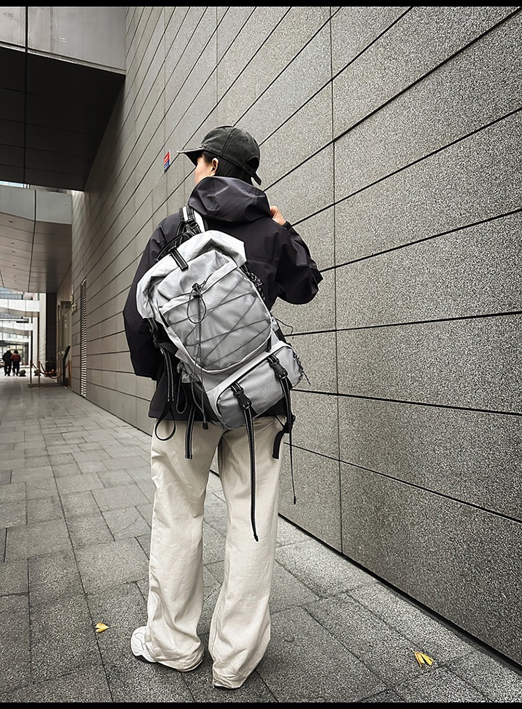 ActiveGo Outdoor Sports Hiking Large Capacity Lightweight Trekking Travel Men's Work Backpack Double Shoulder Student School Bag_voghion.com