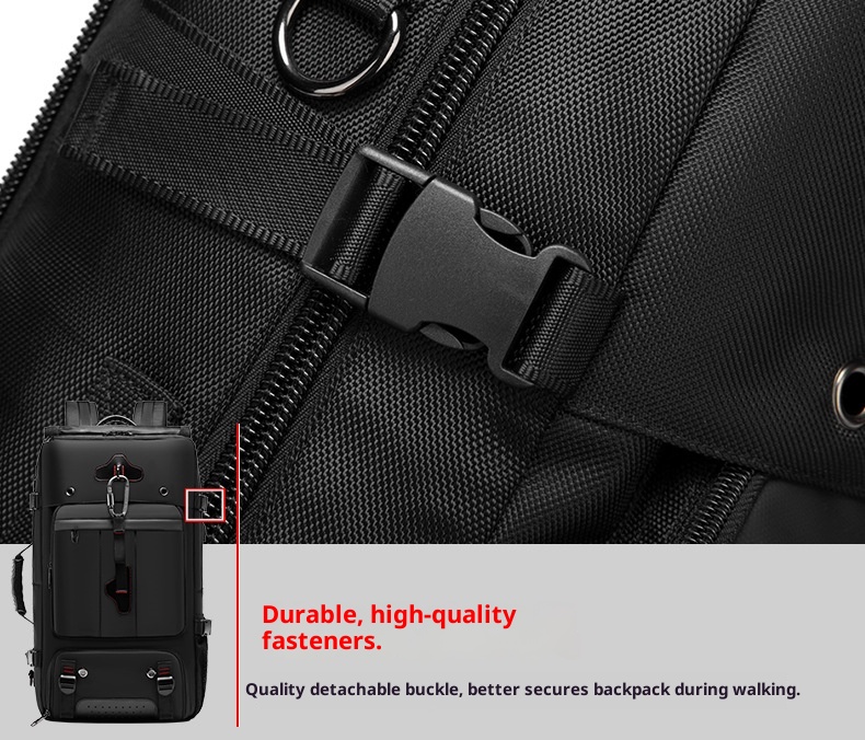 ActiveGo Travel Men's Large Capacity Dry Wet Separation Multifunctional Waterproof Shoulder Backpack Luggage Outdoor_voghion.com