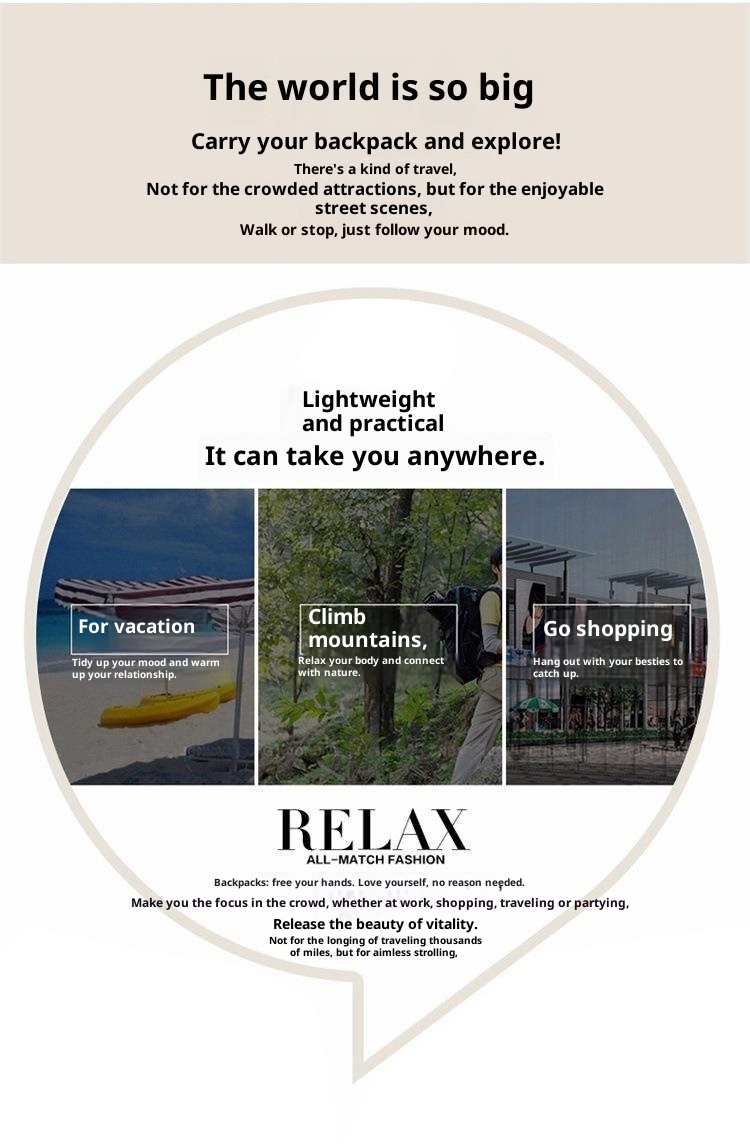 ActiveGo 60L Large Capacity Outdoor Hiking Water-Resistant Nylon Bag Couple Casual Sports Travel Backpack_voghion.com