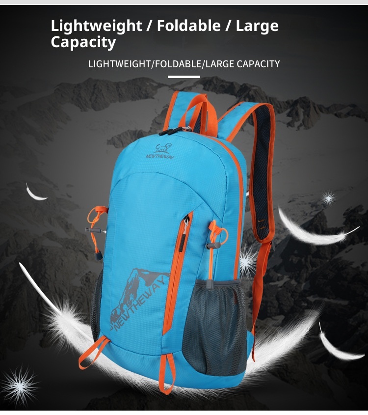 ActiveGo Cross-border Lihtweiht Foldin Hikin Lare Capacity Outdoor Travel Backpack Water-resistant Portable Sports School_voghion.com