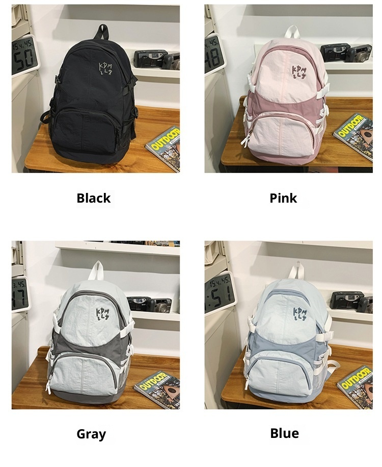 ActiveGo Outdoor Sports Men's Large Capacity Travel Backpack Hiking Mountaineering Bag Junior High School College Student_voghion.com