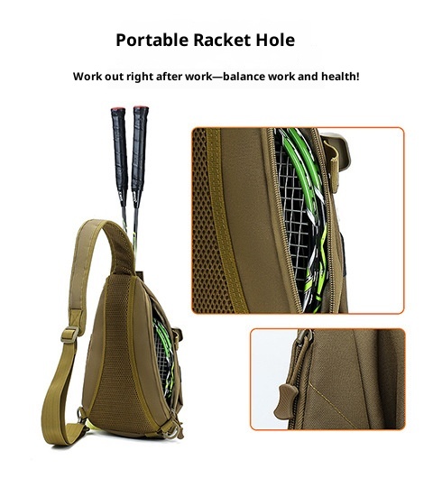 ActiveGo Cross-Border Men's Backpack Large Capacity Travel Shoulder Tactical Chest Laptop Cycling Hiking Bag_voghion.com