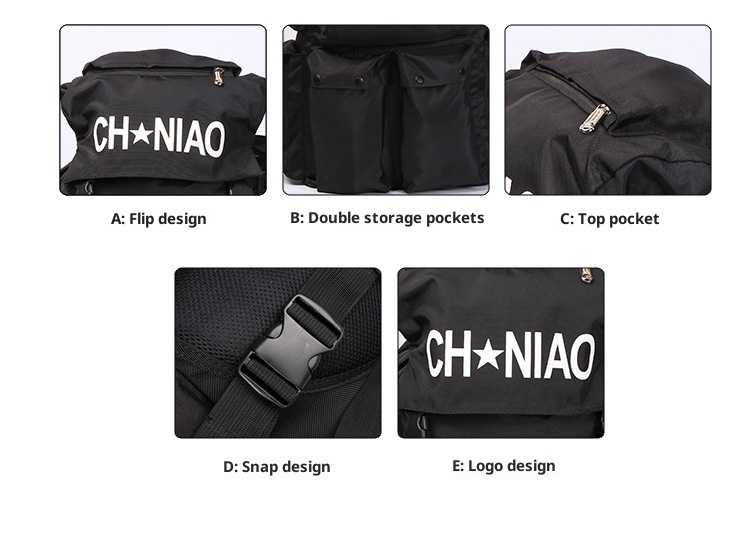 Sac à dos multifonctionnel de voyage léger ActiveGo Outdoor Sports Mountaineering pour homme, grande capacité, idéal pour l'école_voghion.com