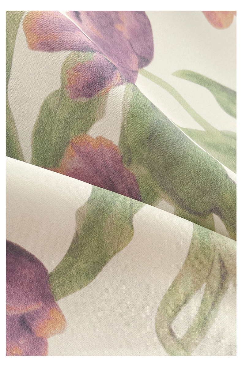 Pigiama ChicShe Tulip da donna, dolce e di alta qualità, per la casa, 2024, nuovo set primavera e autunno a maniche lunghe, adatto per abbigliamento esterno_voghion.com