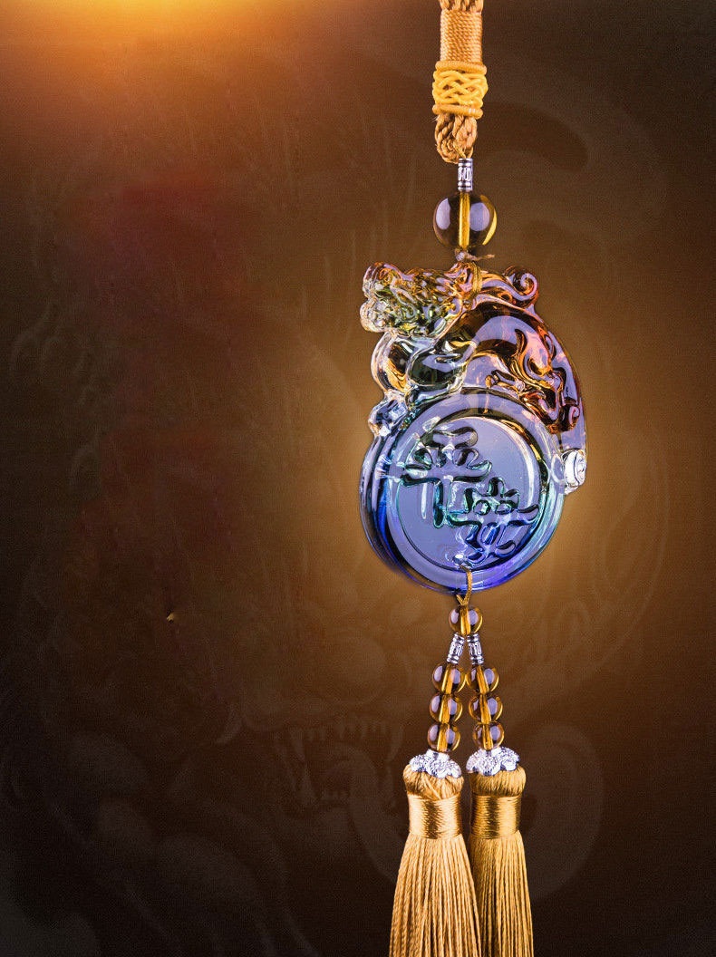 Un pezzo Dropshipping smaltato Pixiu Money-Biting Pendant Accessories Car Interior Hanging Decoration Wholesale_voghion.com