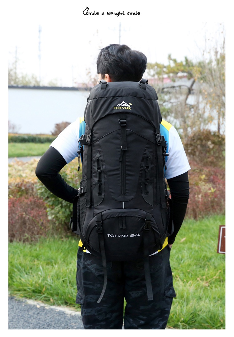 Sac à dos de randonnée ActiveGo Outdoor grande capacité pour hommes et femmes, idéal pour les voyages et le rangement. Vente en gros._voghion.com