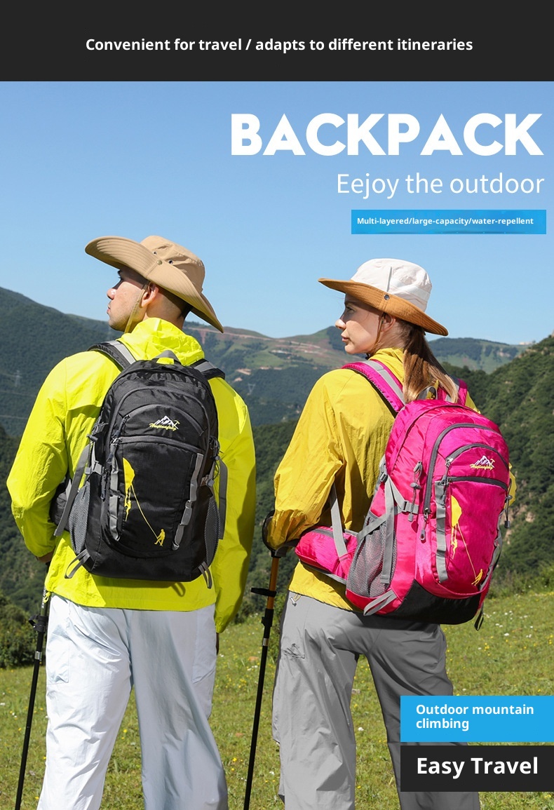 ActiveGo Cross-border Outdoor Hiking Large Capacity Multi-functional Waterproof Lightweight Backpack For Trekking And Travel_voghion.com