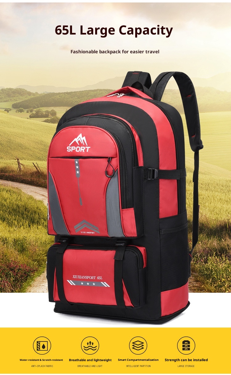 ActiveGo Wholesale Outdoor Sports Mountaineering Large Capacity Lightweight Travel Work Luggage Bag Casual Fashion Backpack_voghion.com