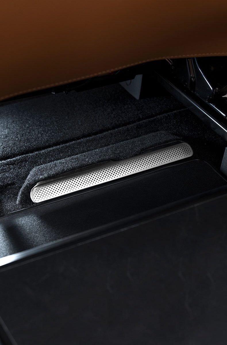 Copertura protettiva per bocchetta di ventilazione sotto il sedile anteriore Xinlantu Dreamer in acciaio inossidabile, antipolvere, modifica interna dell'auto_voghion.com