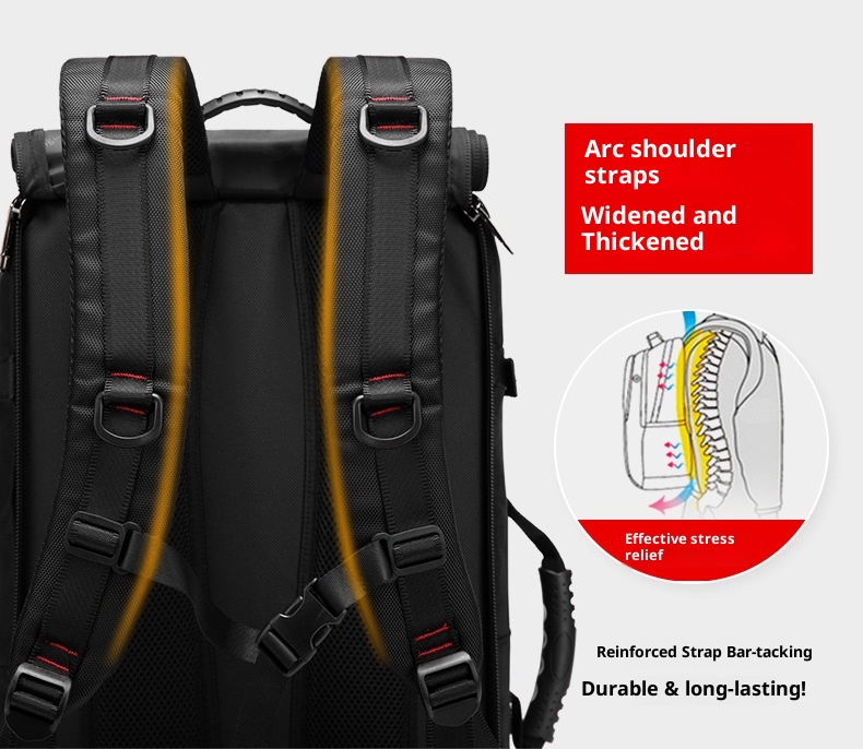 ActiveGo Travel Men's Large Capacity Dry Wet Separation Multifunctional Waterproof Shoulder Backpack Luggage Outdoor_voghion.com