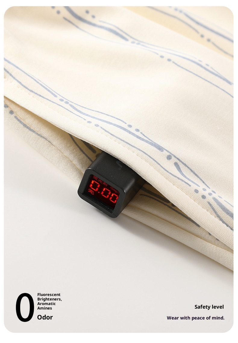 Pigiama da donna ChicShe Classe A antibatterico in 100% cotone, cardigan con maniche lunghe per autunno e inverno, indossabile all'esterno._voghion.com