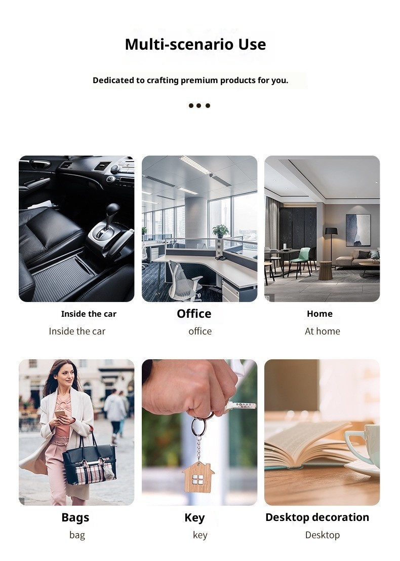 Deodorante per ambienti, accessori profumati, rimozione degli odori degli interni dell'auto, 11 pastiglie profumate decorative e fresche da appendere a lunga durata_voghion.com