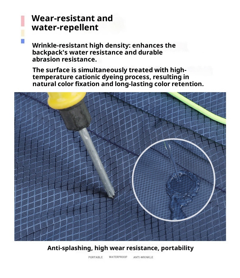 ActiveGo Outdoor Faltbarer Rucksack für Damen und Herren, Multifunktionaler Wander-, Sport- und Reiserucksack, Großes Fassungsvermögen, Tragbar zum Klettern_voghion.com