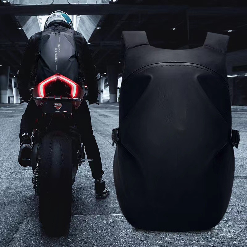 ActiveGo Helm auf Lager Outdoor-Sportarten Reiten Großer Fassungsvermögen Multifunktionaler wasserdichter Rucksack Pendler Motorrad Schultasche_voghion.com