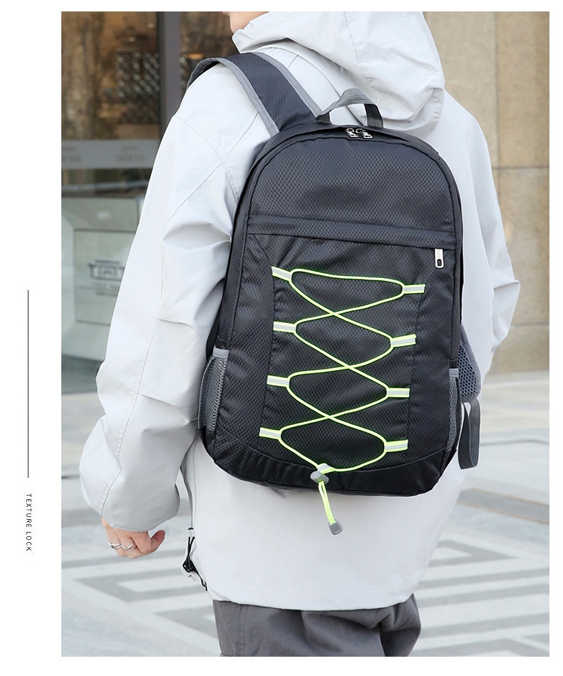 ActiveGo Outdoor Faltbarer Rucksack für Damen und Herren, Multifunktionaler Wander-, Sport- und Reiserucksack, Großes Fassungsvermögen, Tragbar zum Klettern_voghion.com