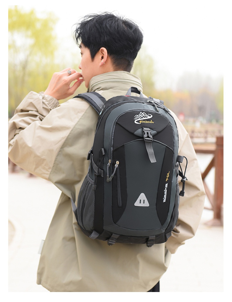 ActiveGo Foreign Trade New Multifunctional Hiking For Men Outdoor Trekking Large Capacity Travel Bag USB Charging Casual Backpack_voghion.com