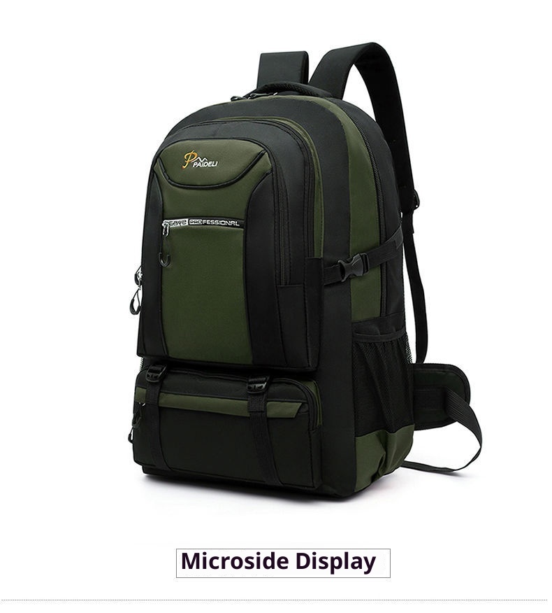 ActiveGo 80L Extra Large Capacità Escursionismo per Uomini e Donne, Borsa da Viaggio per Esterni, Zaino Sportivo Espandibile e Resistente_voghion.com