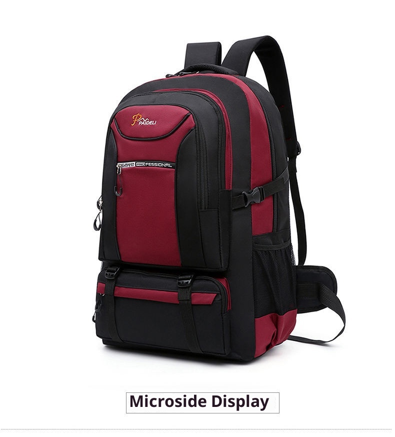 ActiveGo 80L Extra Large Capacità Escursionismo per Uomini e Donne, Borsa da Viaggio per Esterni, Zaino Sportivo Espandibile e Resistente_voghion.com