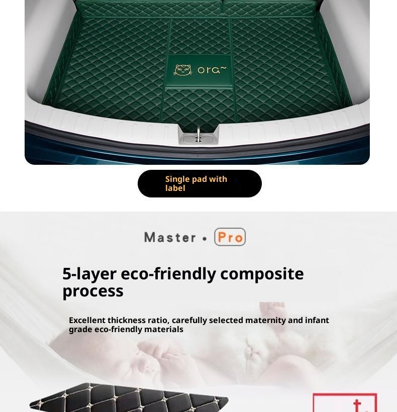 Xiaodeng Xiaodeng 2023 Full Surround Great Wall Ola Haomao GT Car Trunk Mat Decoration_voghion.com