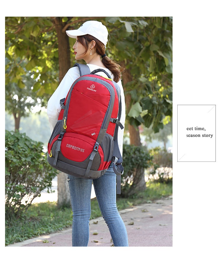 ActiveGo Waterproof And Wear-resistant Large Capacity New Hiking Camping Travel Mountaineering Bag Outdoor Backpack_voghion.com