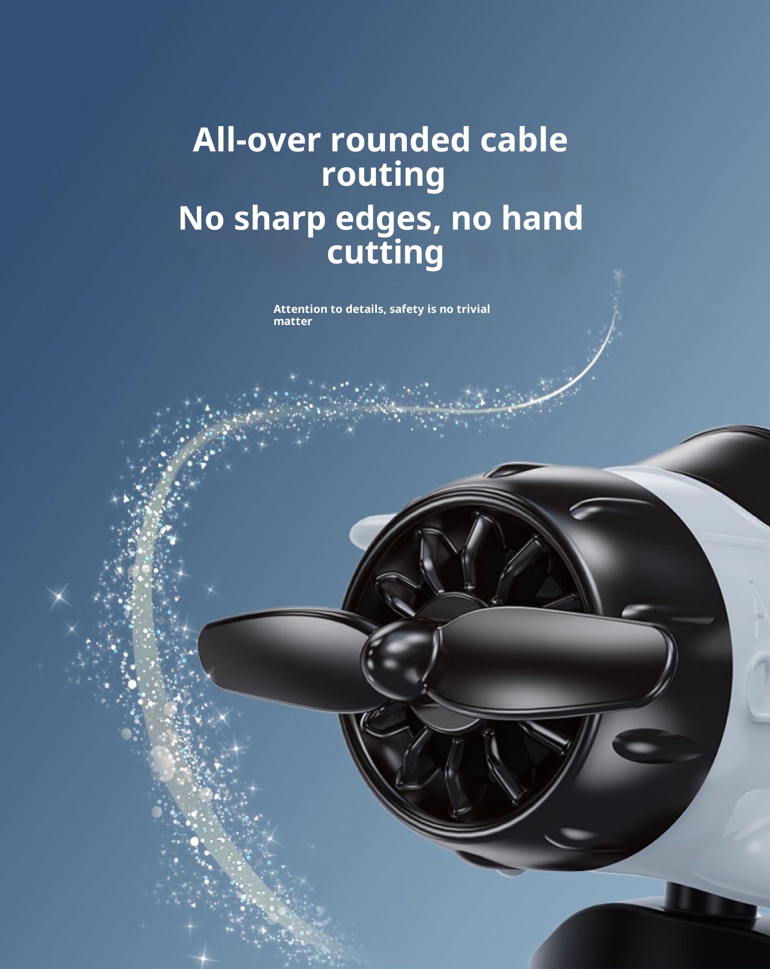 Solarbetriebene, automatisch rotierende Kleinflugzeug-Innenausstattung, kreative Auto-Armaturenbrett-Klebedekoration, universell einsetzbar_voghion.com