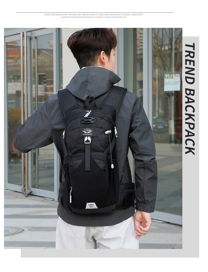 ActiveGo Cross-border Cycling Bag Outdoor Bicycle Multi-functional Water-resistant Sports Picnic Large Capacity Backpack_voghion.com